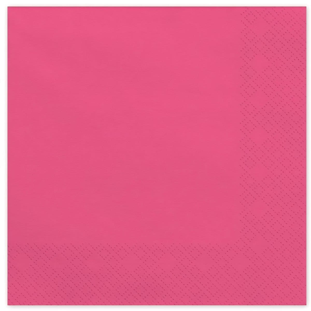 Lautasliinat - tummanpinkki, 33 x 33 cm, 20 kpl