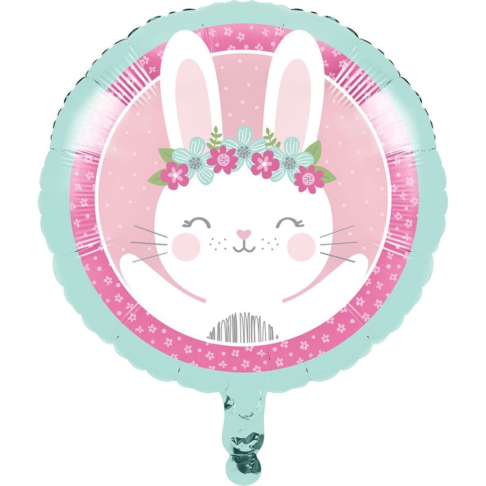 Foliopallo Birthday Bunny, 45cm