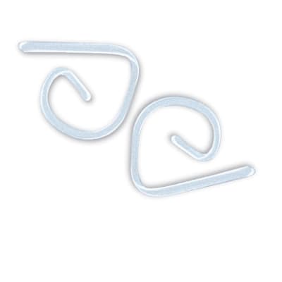 Muoviset Pöytäliinan pidikkeet, Kirkkaat, 24 kpl