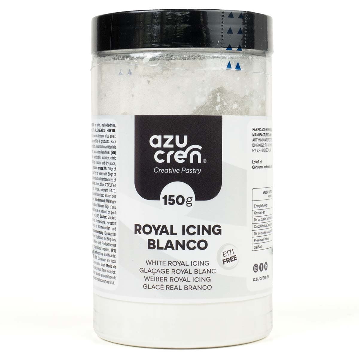 Royal Icing - Valkoinen pikeerijauhe, 150g