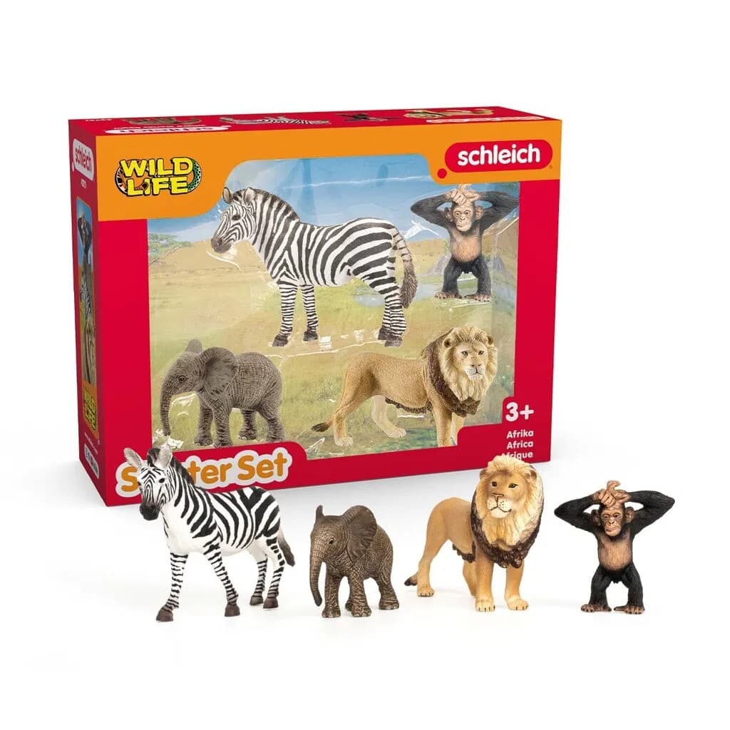 Schleich Villieläimet, Wild Life "Africa" Starter Set – Schleich