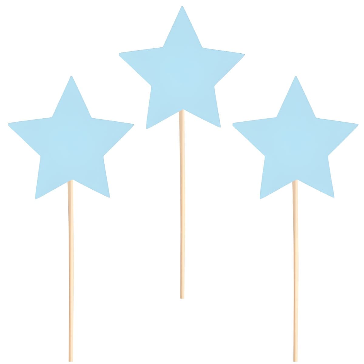 Koristetikut - Siniset tähdet, 6 kpl