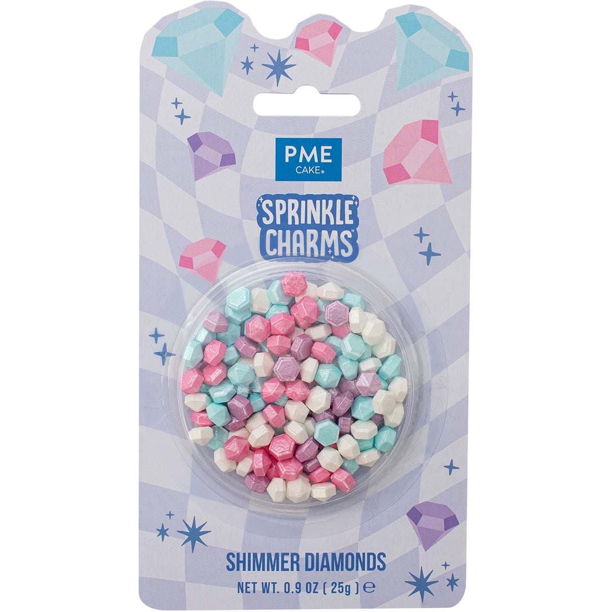 Koristerae – Helmiäiskiiltoiset timantit, 25 g