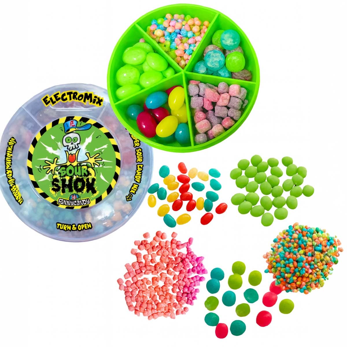 Funny Candy Sour Shok Electromix