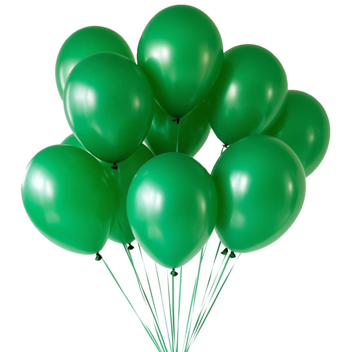 Metsänvihreät ilmapallot - 30cm, 10 kpl