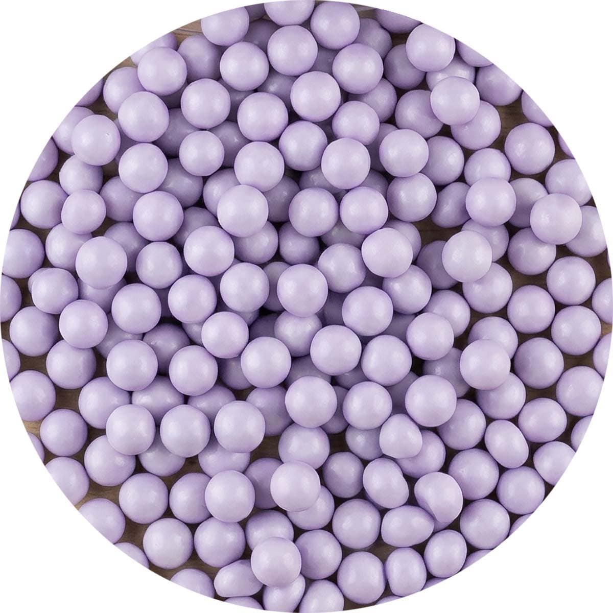 Sokerihelmet - Pastelliliila, 7 mm, 90 g