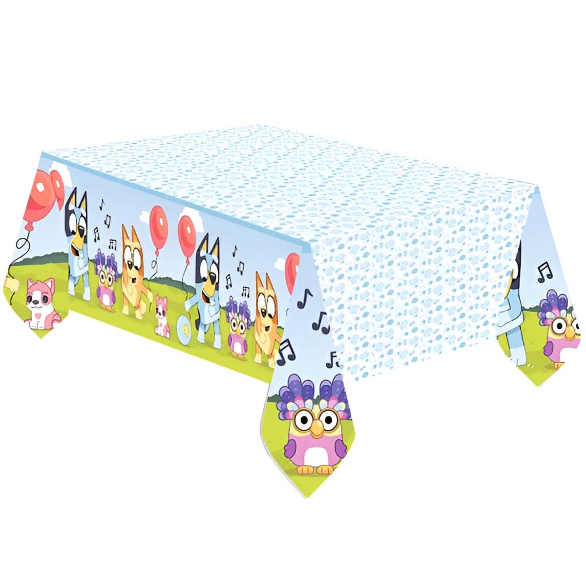 Paperinen Pöytäliina - Bluey, 120 x 180 cm