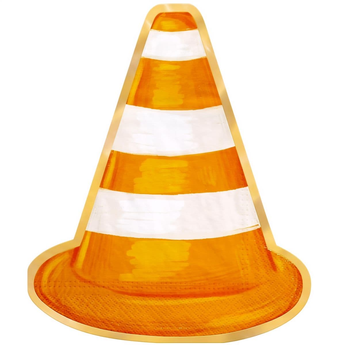 Lautasliinat - Liikennekartion muotoinen, 10 kpl