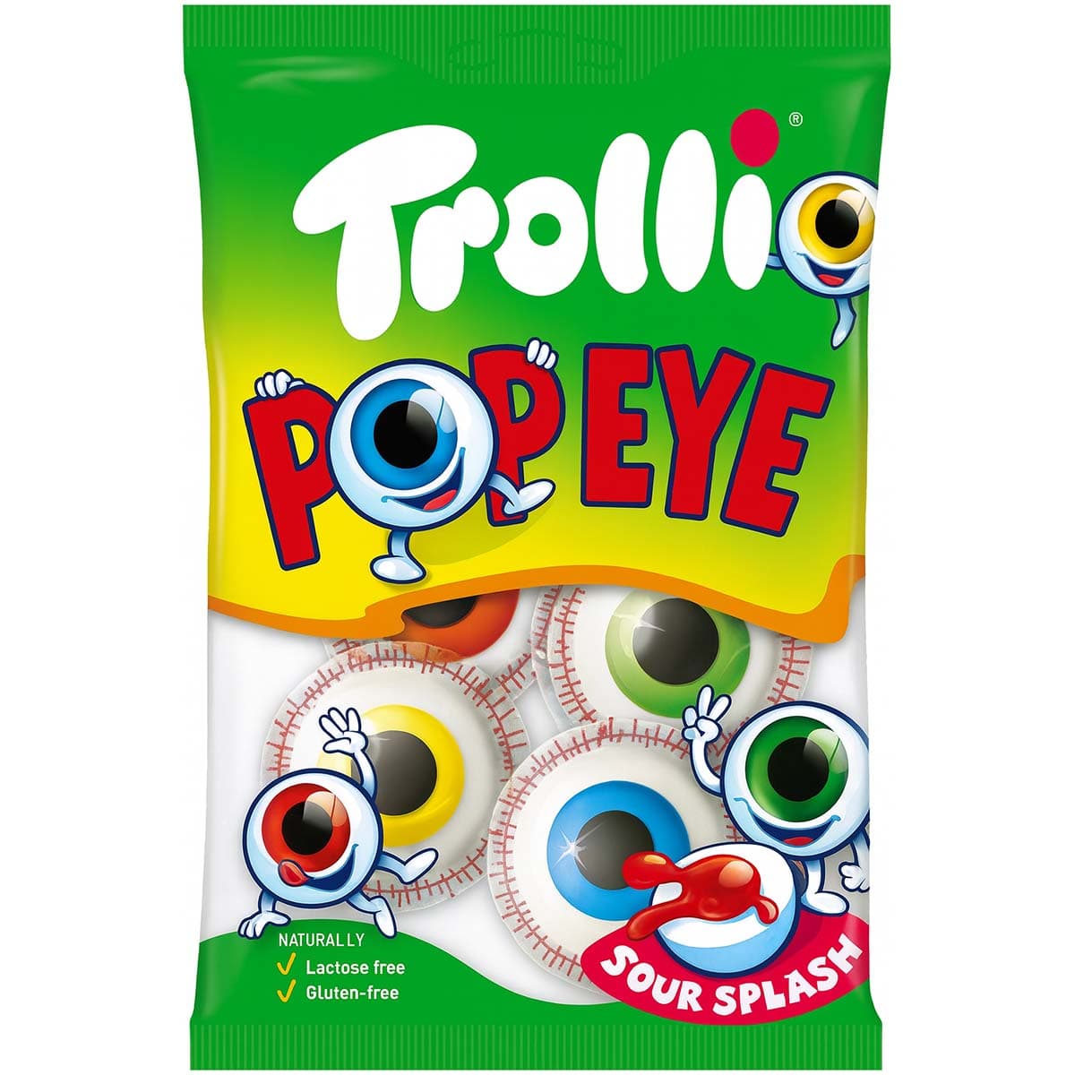Silmämunakarkki Trolli 4 kpl, 75 g