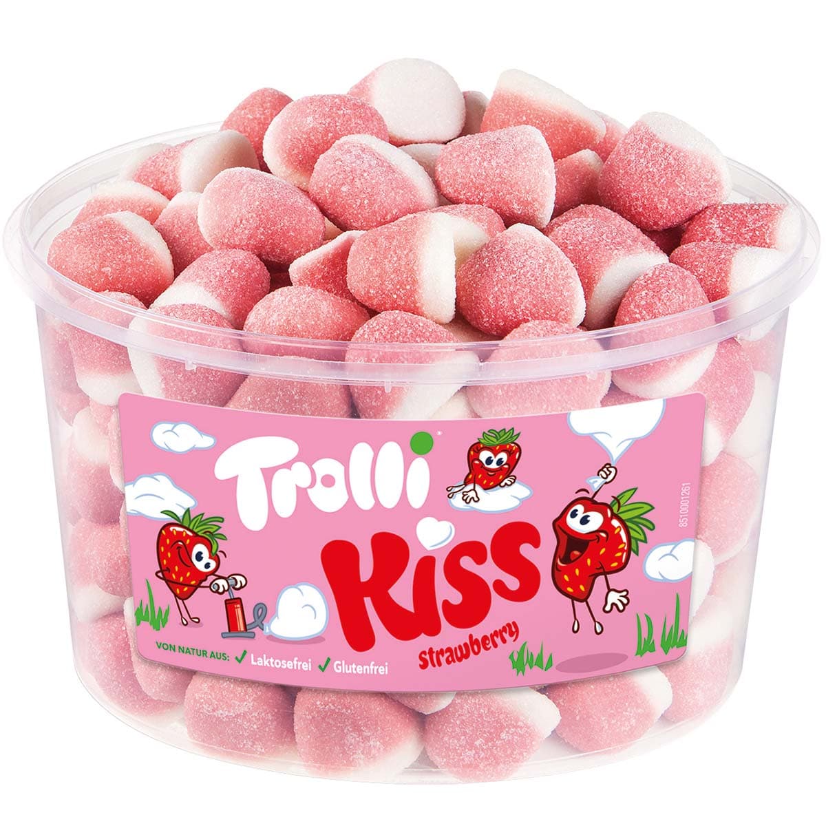 Trolli - Strawberry Kiss 975g