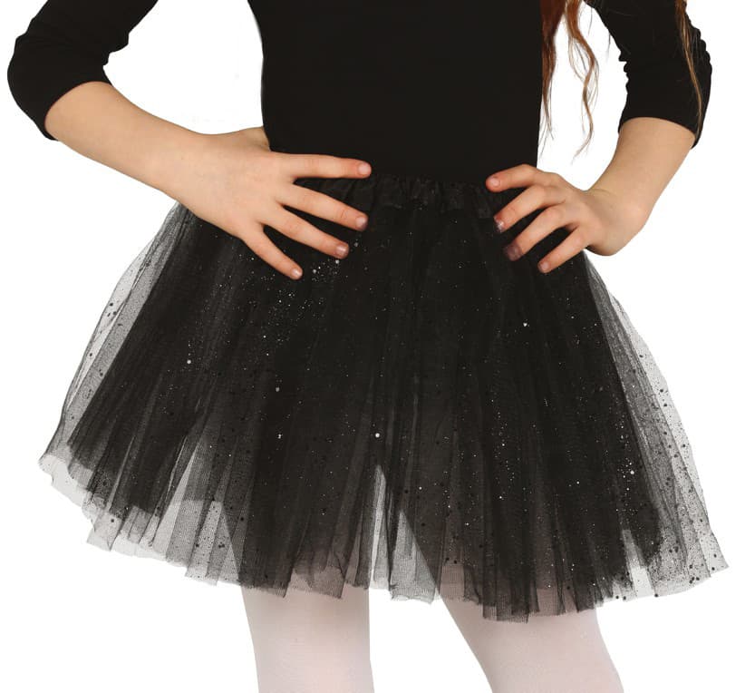 Tyllihame Lasten - Musta/Glitteri