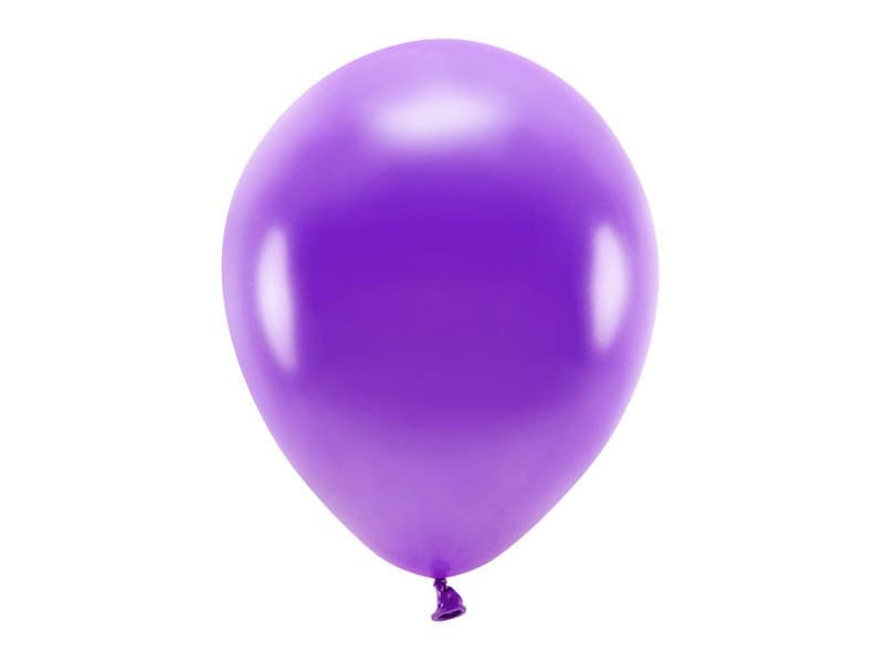 Metalliset violetit ilmapallot - 27cm, 50kpl