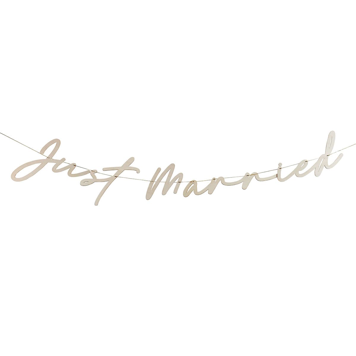 Banneri - Just Married, Puinen, 2m