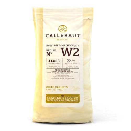 Callebaut White Callets - suklaanapit, 1 kg