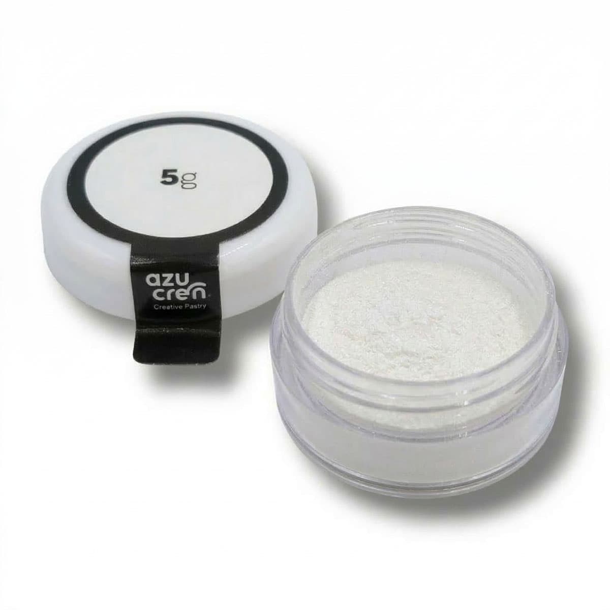 Kimalteleva tomuväri - Valkoinen, 5 g, Azushine