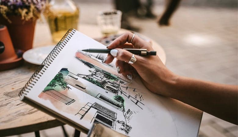 Urban Sketch -verkkokurssi | -69 % - Urban Sketch -verkkokurssi