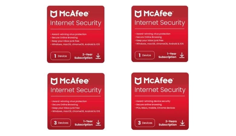 McAfee Internet Security 2026 -virustorjuntaohjelma - McAfee Internet Security 2026 -
