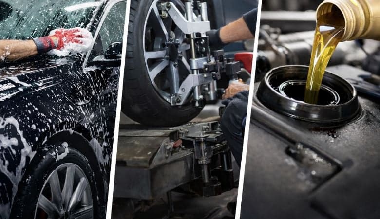 Käsinpesu ulkoa ja sisältä kevytvahauksella, pyörien suuntaus tai öljyn ja suodattimen vaihto kuntotarkastuksella | alk. 25 € | Espoo, Hannus - Käsinpesu ulkoa ja sisältä