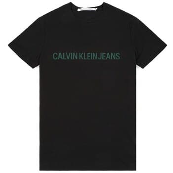 Lyhythihainen t-paita Calvin Klein Jeans  Institutional Logo Slim Tee  EU S