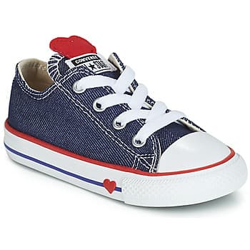 Lastenkengät Converse  CHUCK TAYLOR ALL STAR SUCKER FOR LOVE DENIM OX  18 – Converse