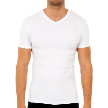 Lyhythihainen t-paita Abanderado  0205-BLANCO  EU XXL