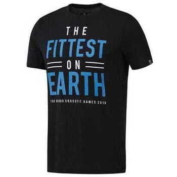 Lyhythihainen t-paita Reebok Sport  Crossfit Fittest ON Earth  EU S