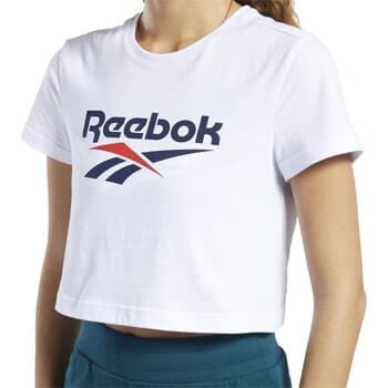 Lyhythihainen t-paita Reebok Sport  Crop Top  EU S