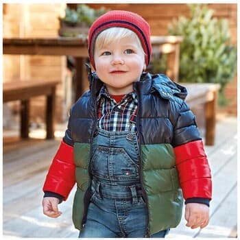 Paksu takki Mayoral  2483 Chaquetón impermeable Verde  12 kuukautta
