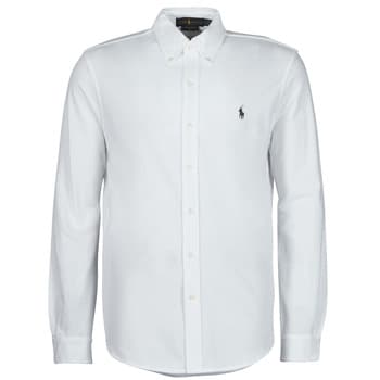 Pitkähihainen paitapusero Polo Ralph Lauren  CHEMISE AJUSTEE COL BOUTONNE EN POLO FEATHERWEIGHT  EU S – Polo Ralph Lauren