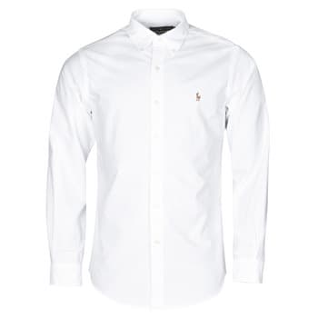 Pitkähihainen paitapusero Polo Ralph Lauren  CHEMISE AJUSTEE EN OXFORD COL BOUTONNE  LOGO PONY PLAYER MULTICO  EU S – Polo Ralph Lauren