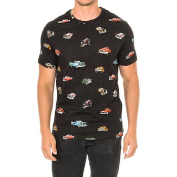 Lyhythihainen t-paita John Frank  JFTD09-RETROCAR-MULTICOLOR  EU L