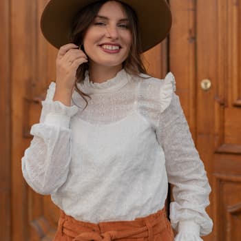 Paita Céleste  HIRONDELLE  EU S – Céleste