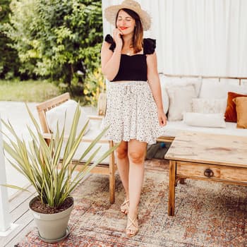 Lyhyet hameet Céleste  EGLANTINE  EU XS