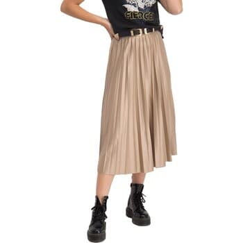 Midi-hameet Vila  Nitban Midi Skirt - Sand Shell  EU M