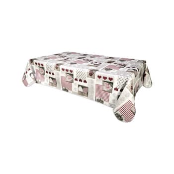 Pöytäliina Habitable  BERNEIX - BLANC - 140X250 CM  140x250 cm – Habitable