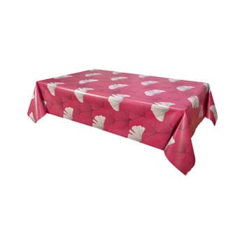 Pöytäliina Habitable  CHANTOU - ROUGE - 140X250 CM  140x250 cm