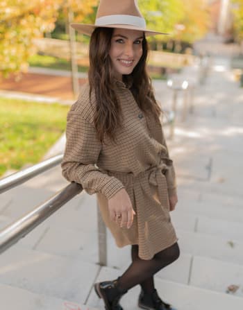 Lyhyt mekko Céleste  DAPHNE  FR 40 – Céleste