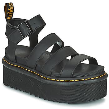 Korokepohjaiset sandaalit Dr. Martens  Blaire Quad Black Hydro  39