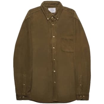 Pitkähihainen paitapusero Portuguese Flannel  Lobo Shirt - Olive  EU M – Portuguese Flannel