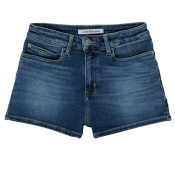 Shortsit & Bermuda-shortsit Calvin Klein Jeans  RELAXED HR SHORT MID BLUE  12 vuotta