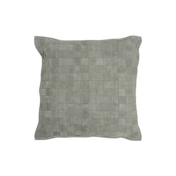 Tyynyt J-line  COUSSIN CARR PETIT CUIR VE (45x45x8cm)  45x45 cm