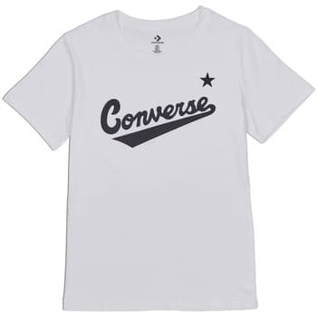Lyhythihainen t-paita Converse Scripted Wordmark Tee EU XL – Converse