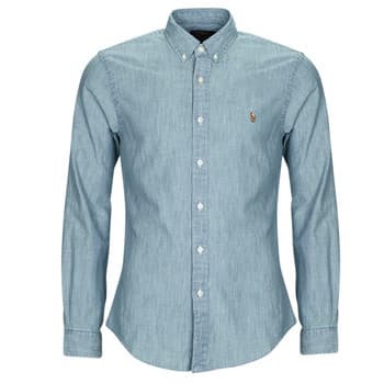 Pitkähihainen paitapusero Polo Ralph Lauren  CHEMISE COUPE SLIM EN DENIM  EU S – Polo Ralph Lauren