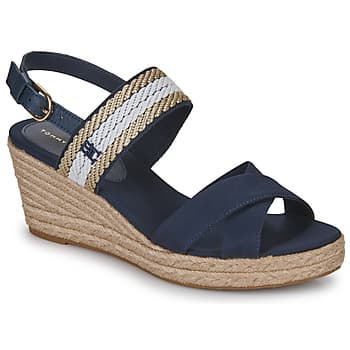 Korokepohjaiset sandaalit Tommy Hilfiger  GOLDEN WEBBING MID WEDGE  37 – Tommy Hilfiger