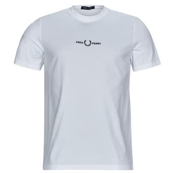 Lyhythihainen t-paita Fred Perry  EMBROIDERED T-SHIRT  EU M