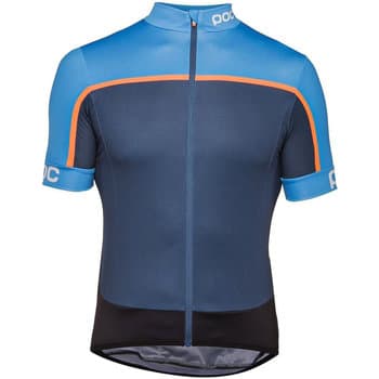 T-paidat & Poolot Poc  ESSENTIAL XC ZIP TEE SININEN 58120-8189  EU M