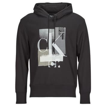 Hupparit Calvin Klein Jeans  CONNECTED LAYER LANDSCAPE HOODIE  EU S
