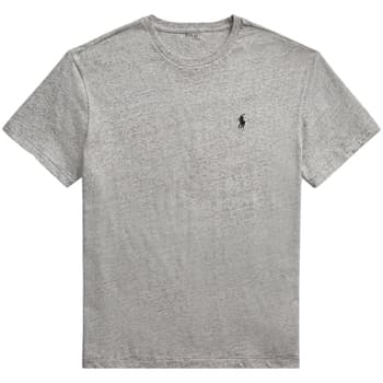 T-paidat & Poolot Polo Ralph Lauren  Classic Fit Crewneck T-Shirt - Grey Heather  EU XXL