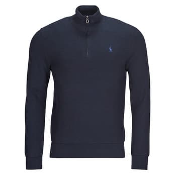 Neulepusero Polo Ralph Lauren  PULL DEMI ZIP EN COTON TEXTURE  EU XXL – Polo Ralph Lauren