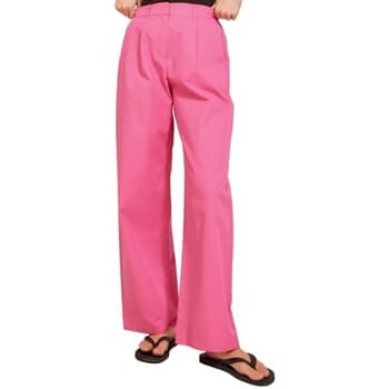 Housut JJXX  Pants Vigga Wide - Carmine Rose  EU M – JJXX